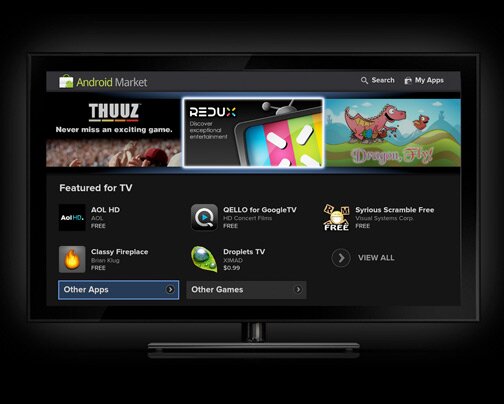 Google TV Andorid Market